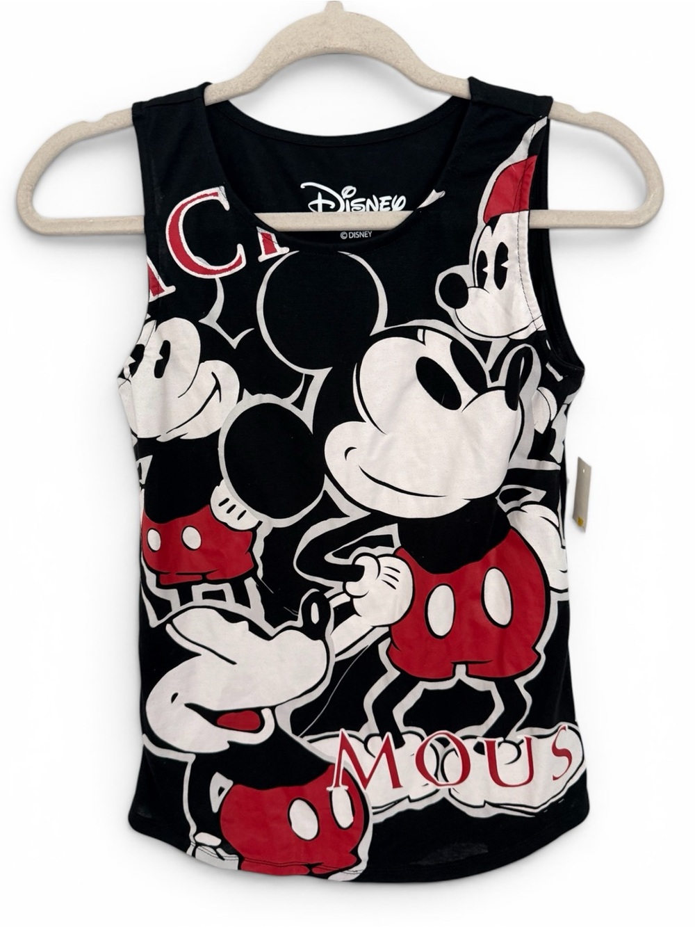 Disney Vintage Mickey Mouse Graphic Tank Top – Size XS